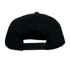 6 Panel Snapback Hat Leather Patch Original Logo